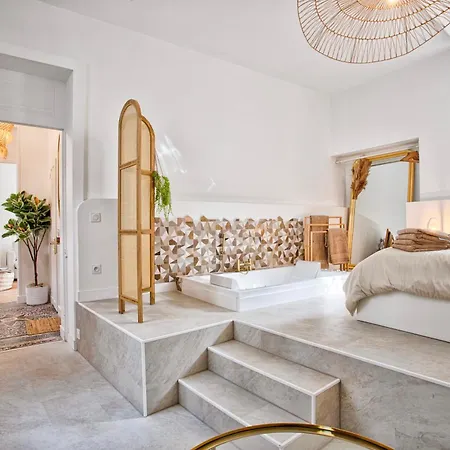 Le Saint-sauveur - Balneotherapy Bathtub - Hypercentre 公寓 凯恩