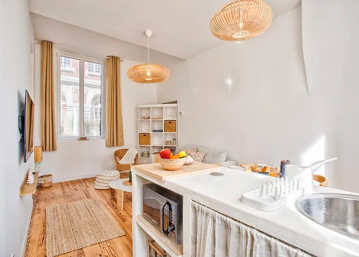 Le Saint-sauveur - Balneotherapy Bathtub - Hypercentre Apartman Caen